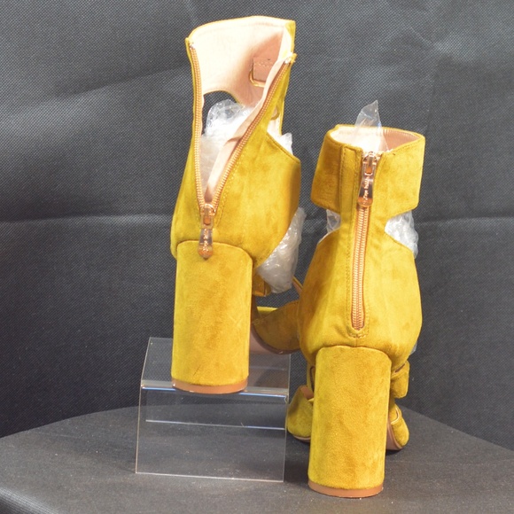 Suede Sandal Booties Sz 9 Cape Robin New - Picture 5 of 9